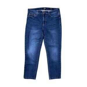 Sz.10*Jones New York*Essix Skinny*Cropped Blue Skinny Jeans/Jeggings